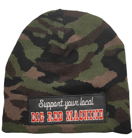 81 Support Beanie „SUPPORT YOUR LOCAL BIG RED MACHINE“ Camouflage - REDANDWHITESTORE