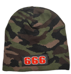 81 Support Beanie „666“ Camouflage - REDANDWHITESTORE