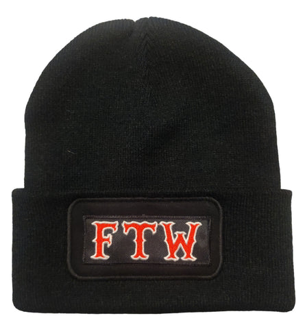 81 Support Wollmütze „FTW“ - REDANDWHITESTORE