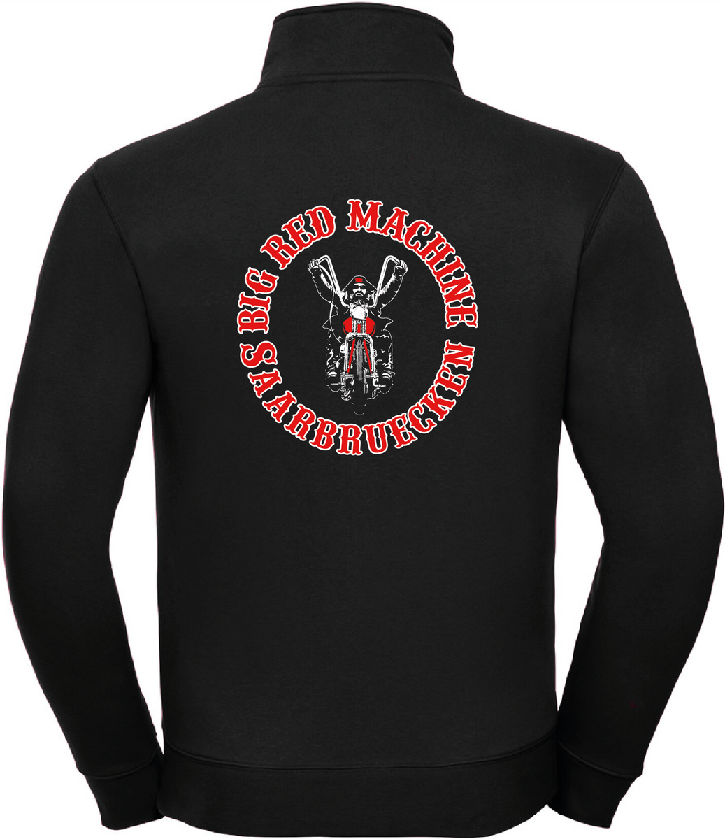 Sweatjacke SUPPORT YOUR LOCAL 81 BIG RED MACHINE SAARBRUECKEN REDANDWHITESTORE