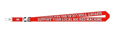 81 SUPPORT Schlüsselanhänger „SUPPORT YOUR LOCAL BIG RED MACHINE“ - REDANDWHITESTORE