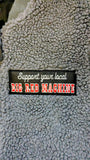81 SUPPORT MA1 Sherpa Jacket  „SUPPORT YOUR LOCAL"