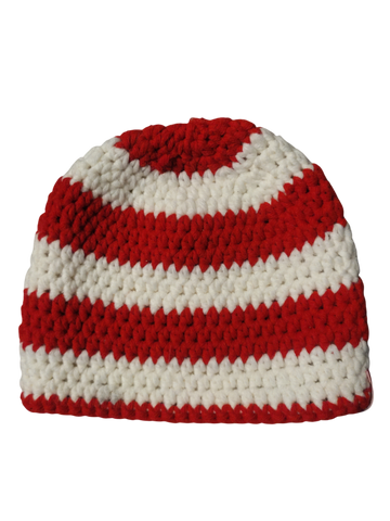 81 Support Häkelmütze „RED & WHITE“ verschiedene Ausführungen - REDANDWHITESTORE