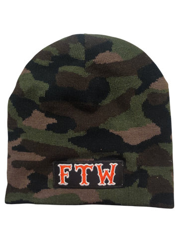 81 Support Beanie „FTW“ Camouflage - REDANDWHITESTORE