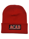81 Support Wollmütze „ACAB“ rot