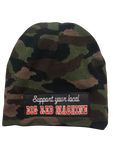 81 Support Beanie „SUPPORT YOUR LOCAL BIG RED MACHINE“ Camouflage - REDANDWHITESTORE