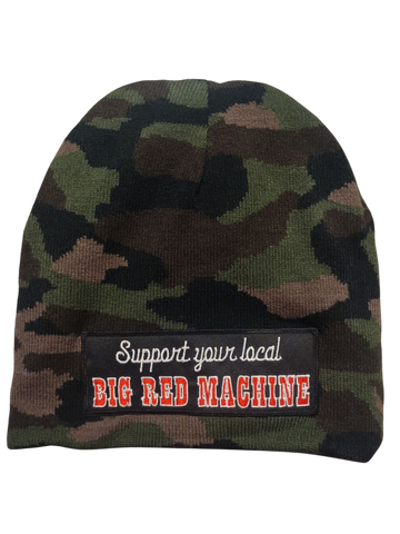 81 Support Beanie „SUPPORT YOUR LOCAL BIG RED MACHINE“ Camouflage - REDANDWHITESTORE