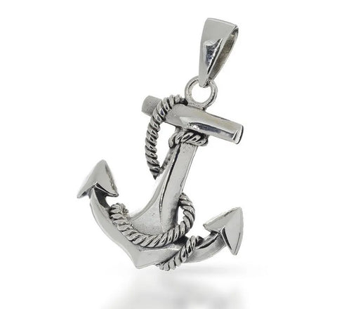 SILBER ANHÄNGER „ANKER“
