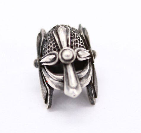 SILBER BARTPERLE „WIKINGER HELM“