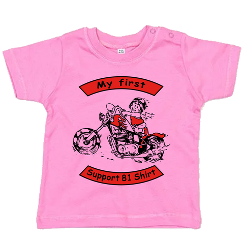 SUPPORT 81 BABY SHIRT „MY FIRST SUPPORT 81 SHIRT“
