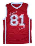 Men´s Basketball Quick Dry Top  „SUPPORT 81 WORLD"