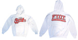 81 SUPPORT Kapuzen Pullover „SUPPORT EIGHTYONE F.T.O.T." - REDANDWHITESTORE