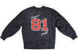 RECYCLED SWEATSHIRT „SUPPORT 81 WORLD"