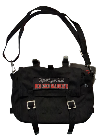 81 Support Umhängetasche „SUPPORT YOUR LOCAL BIG RED MACHINE“