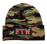 81 Support Wollmütze „FTW“ in drei Farben - REDANDWHITESTORE