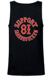 T-SHIRT „SUPPORT 81 SAARBRUECKEN“ - REDANDWHITESTORE