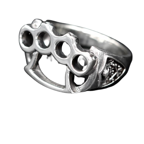 SILBER RING „Schlagring“