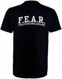 T-SHIRT „SUPPORT 81 MOTORCYCLECLUB F.E.A.R.“ - REDANDWHITESTORE