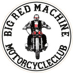 81 Support Aufkleber „BIG RED MACHINE MOTORCYCLECLUB“ - REDANDWHITESTORE