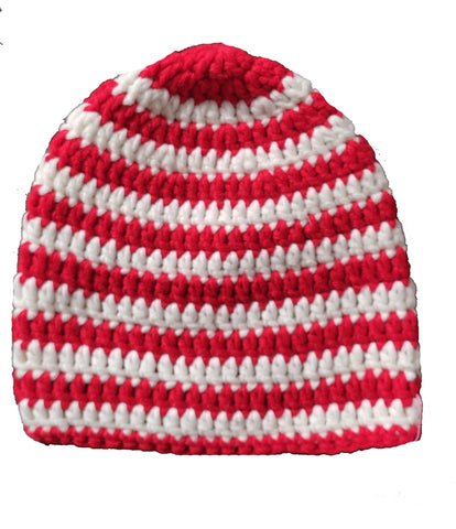 81 Support Häkelmütze „RED & WHITE“ verschiedene Ausführungen - REDANDWHITESTORE