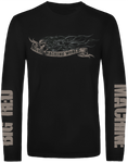 LONGSLEEVE „CALIBER 81“ WORLD - REDANDWHITESTORE