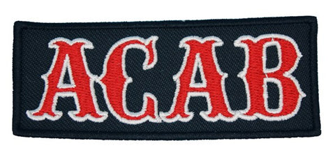 81 Support Aufnäher „ACAB“ - REDANDWHITESTORE