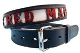 LEDERGÜRTEL „BIG RED MACHINE“ - REDANDWHITESTORE