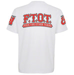 T-SHIRT „SUPPORT EIGHTYONE WORLD - F.T.O.T.“ - REDANDWHITESTORE