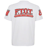 T-SHIRT „SUPPORT EIGHTYONE WORLD - F.T.O.T.“ - REDANDWHITESTORE
