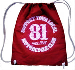 81 Support Hipster Bag „SUPPORT YOUR LOCAL MOTORCYCLECLUB“ - REDANDWHITESTORE