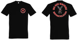T-SHIRT „SUPPORT 81 SAARBRUECKEN - BIG RED MACHINE MOTORCYCLECLUB“ - REDANDWHITESTORE