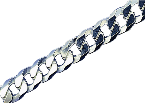SILBER KETTE Panzerkette 925 Sterling Silber