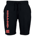 SHORTS „SUPPORT 81“ - REDANDWHITESTORE