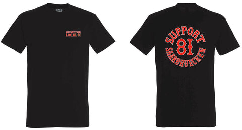 T-SHIRT „SUPPORT 81 SAARBRUECKEN“