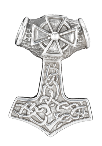 SILBER ANHÄNGER „THOR’S HAMMER“ Klein - REDANDWHITESTORE