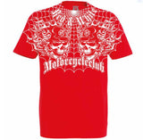 T-SHIRT „RED & WHITE MOTORCYCLECLUB“ - REDANDWHITESTORE
