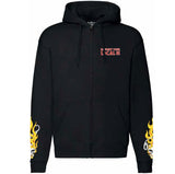 HOODIE FLAMES „SUPPORT 81 SAARBRUECKEN“ - REDANDWHITESTORE