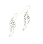SILBER OHRRINGE „ENGELSFLÜGEL“ - REDANDWHITESTORE