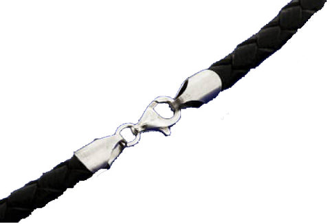 Flechtkordel aus Ziegenleder 6mm - REDANDWHITESTORE