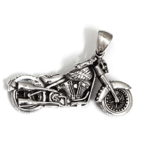 SILBER ANHÄNGER „BIKE“ - REDANDWHITESTORE